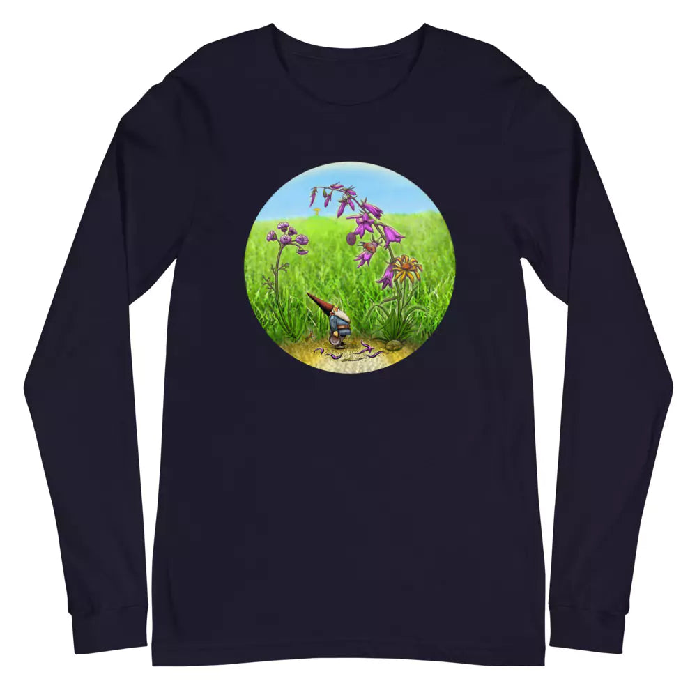 SkeetDesigns | GnomeDriven | Men's Long Sleeve T-Shirt | That One Friend | Disc Golf Apparel