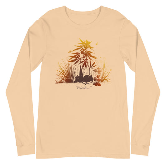 SkeetDesigns | GnomeDriven | Men's Long Sleeve T-Shirt | Missed Friends | Disc Golf Apparel