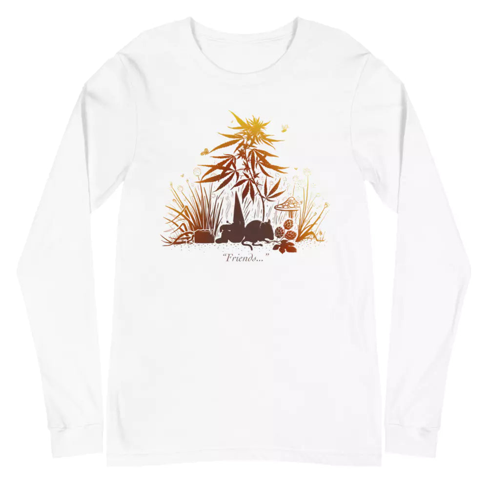 SkeetDesigns | GnomeDriven | Men's Long Sleeve T-Shirt | Missed Friends | Disc Golf Apparel