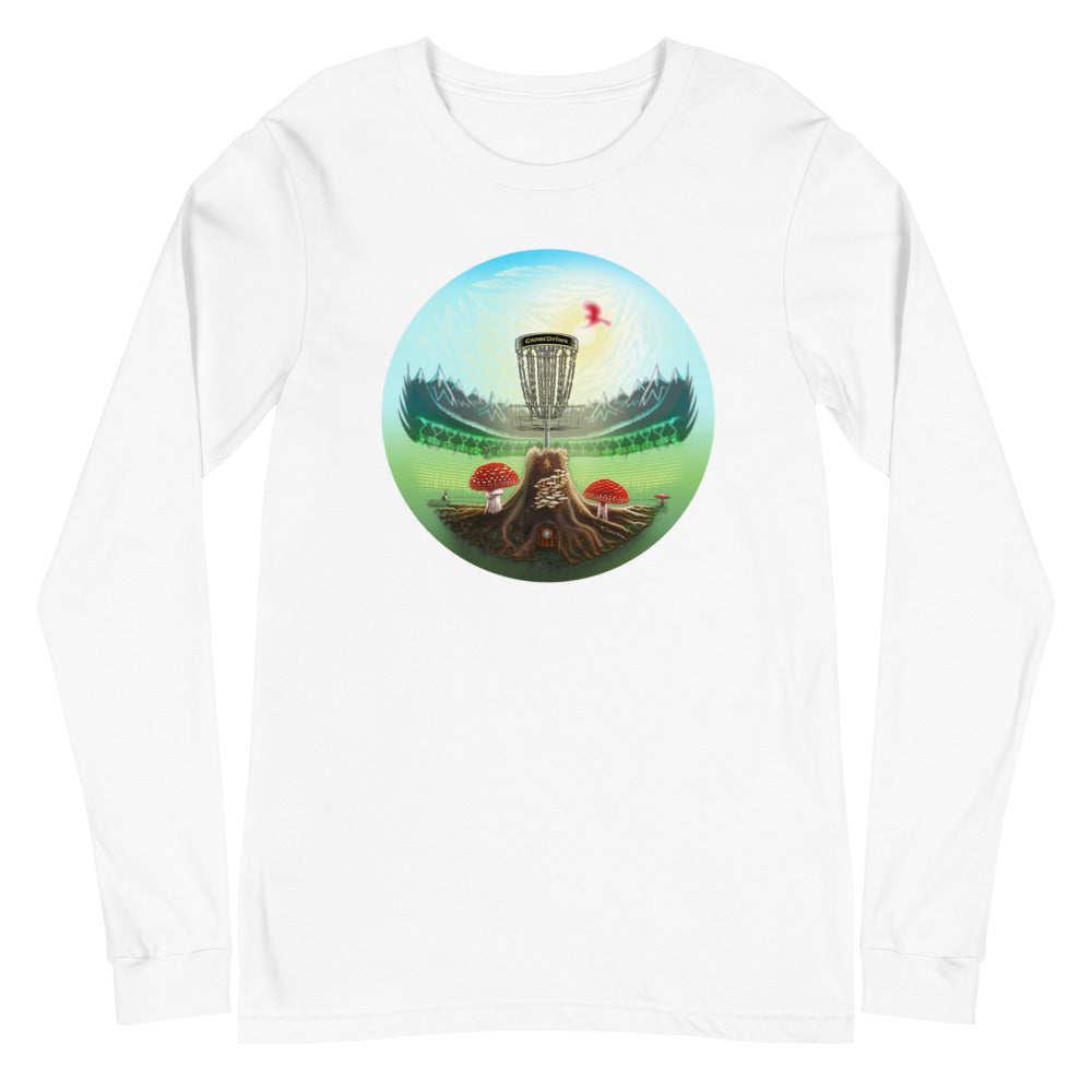 SkeetDesigns | GnomeDriven | Men's Long Sleeve T-Shirt | Home | Disc Golf Apparel