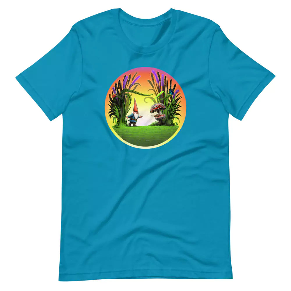 SkeetDesigns | GnomeDriven | Men's Short Sleeve T-Shirt | Drop In Putt V3 | Disc Golf Apparel