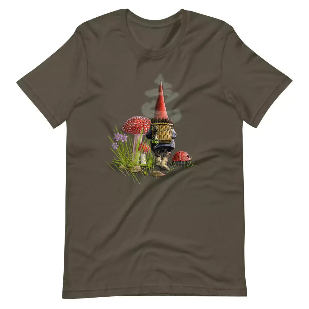 SkeetDesigns | GnomeDriven | Men's Short Sleeve T-Shirt | The Road Ahead V3 | Disc Golf Apparel