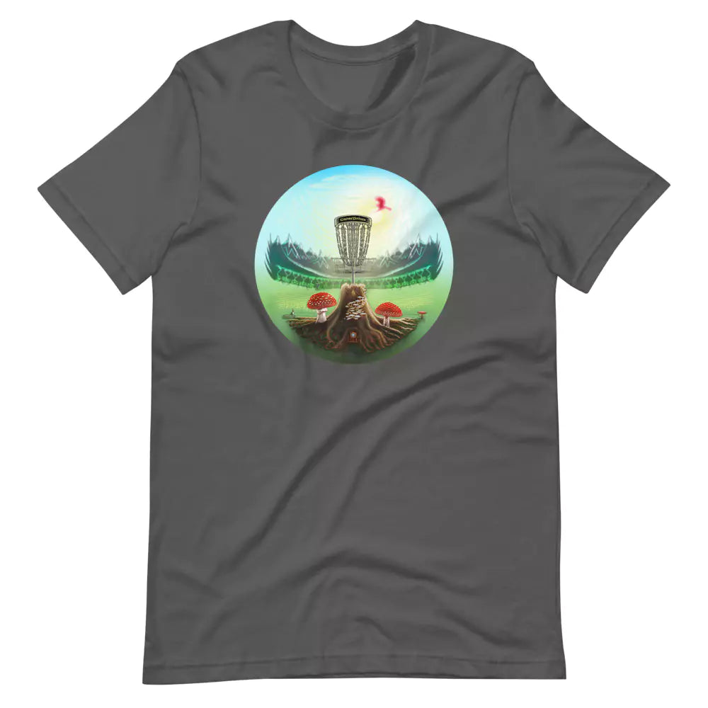 SkeetDesigns | GnomeDriven | Men's Short Sleeve T-Shirt | Home V3 | Disc Golf Apparel