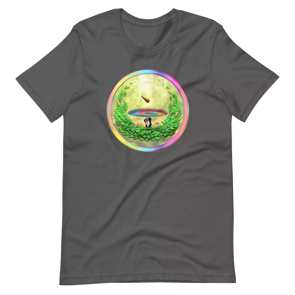 SkeetDesigns | GnomeDriven | Men's Short Sleeve T-Shirt | Close Call V3 | Disc Golf Apparel