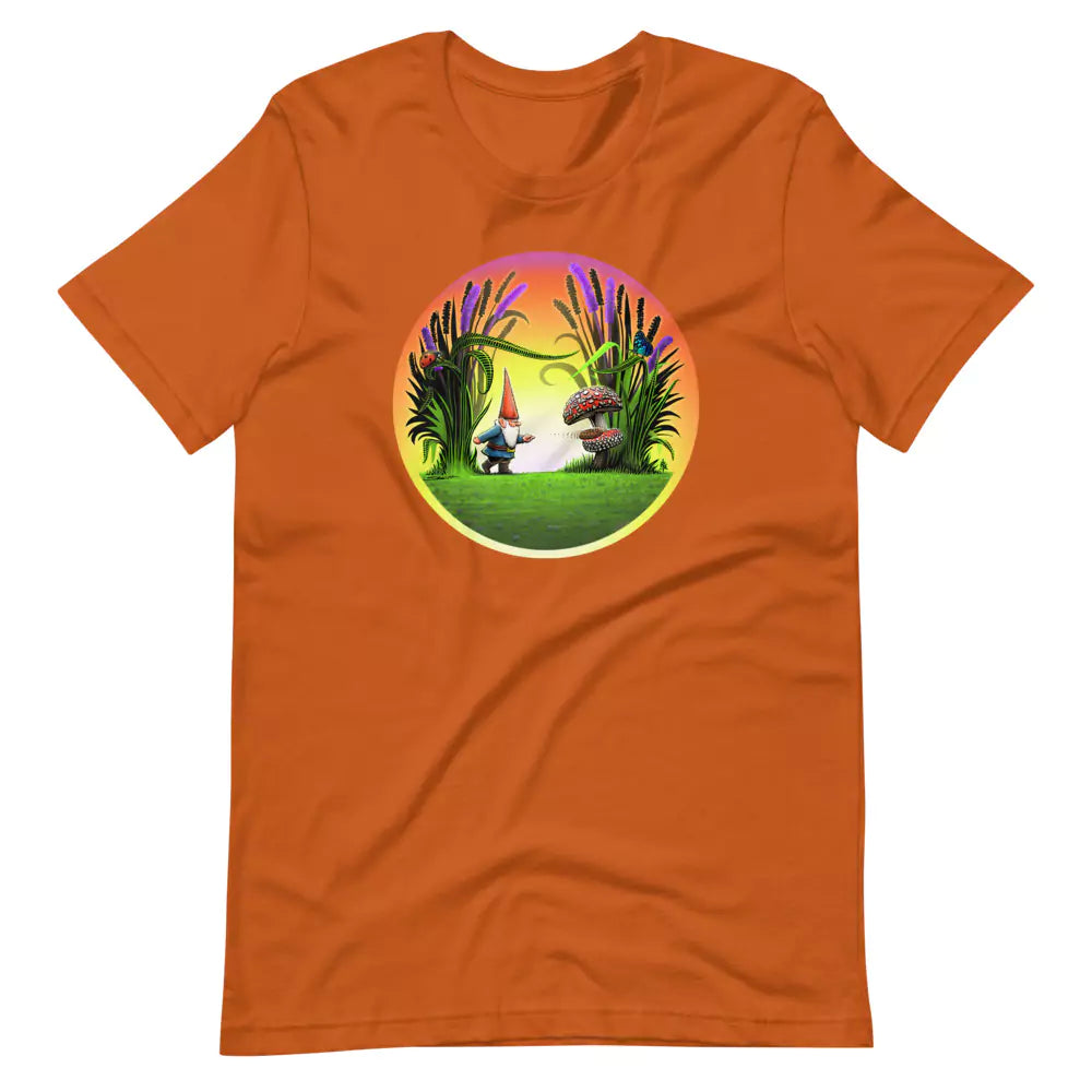 SkeetDesigns | GnomeDriven | Men's Short Sleeve T-Shirt | Drop In Putt V3 | Disc Golf Apparel
