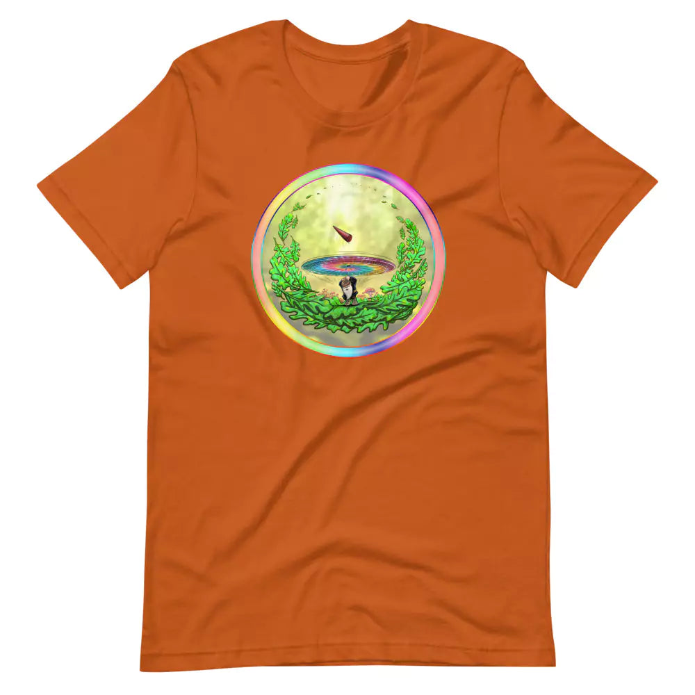SkeetDesigns | GnomeDriven | Men's Short Sleeve T-Shirt | Close Call V3 | Disc Golf Apparel