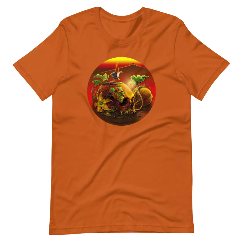 SkeetDesigns | GnomeDriven | Men's Short Sleeve T-Shirt | Halloween V3 | Disc Golf Apparel