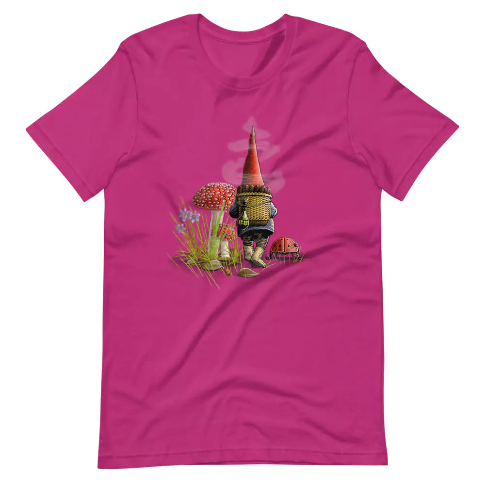 SkeetDesigns | GnomeDriven | Men's Short Sleeve T-Shirt | The Road Ahead V3 | Disc Golf Apparel