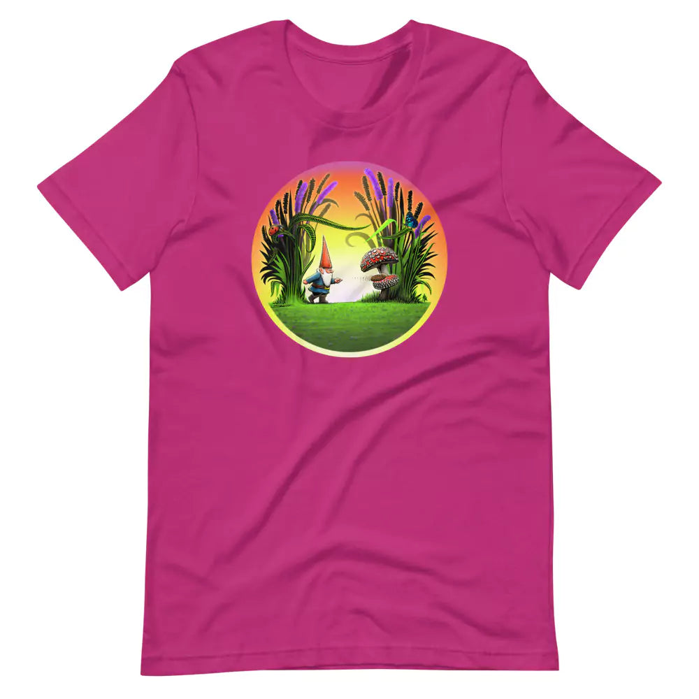 SkeetDesigns | GnomeDriven | Men's Short Sleeve T-Shirt | Drop In Putt V3 | Disc Golf Apparel