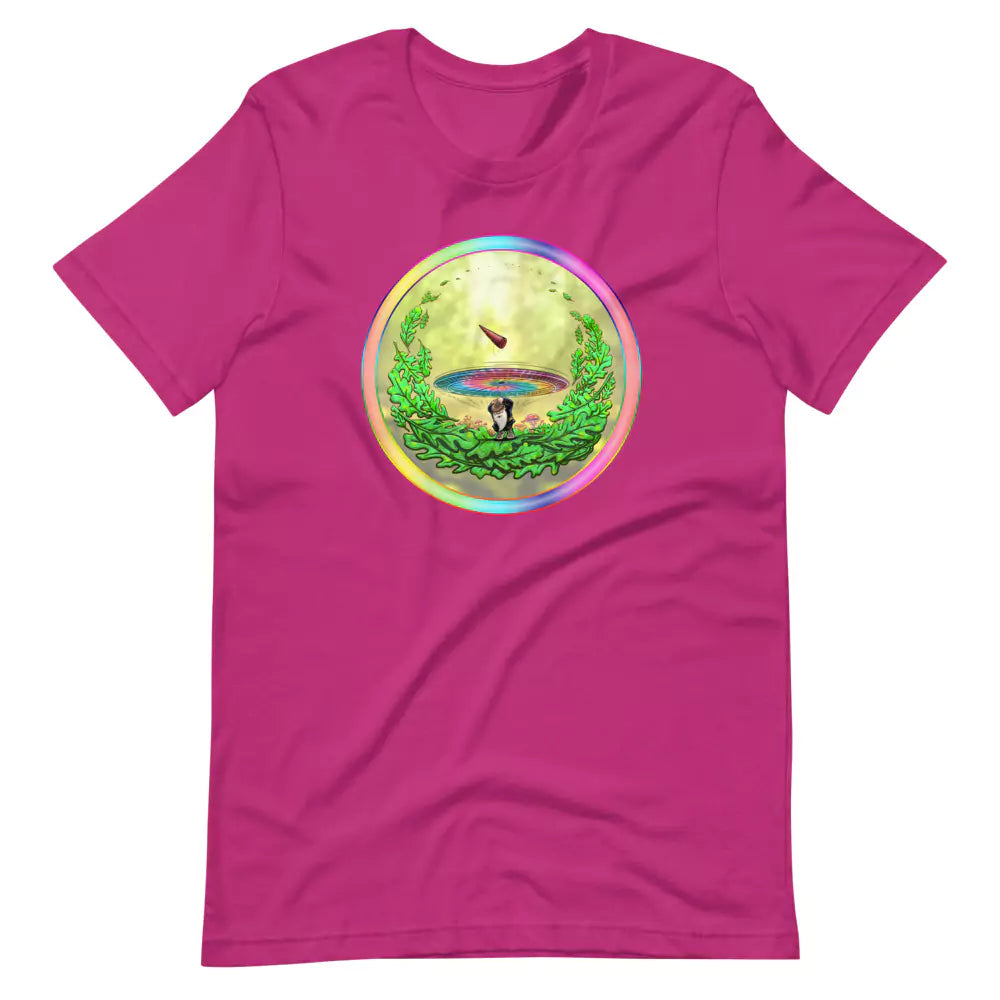 SkeetDesigns | GnomeDriven | Men's Short Sleeve T-Shirt | Close Call V3 | Disc Golf Apparel