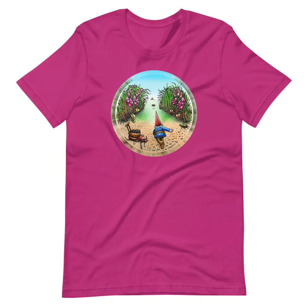 SkeetDesigns | GnomeDriven | Men's Short Sleeve T-Shirt | Behind The Drive V3 | Disc Golf Apparel