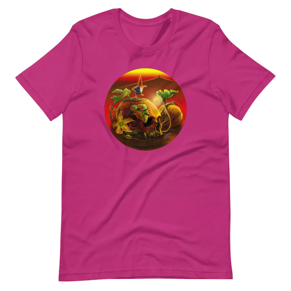 SkeetDesigns | GnomeDriven | Men's Short Sleeve T-Shirt | Halloween V3 | Disc Golf Apparel