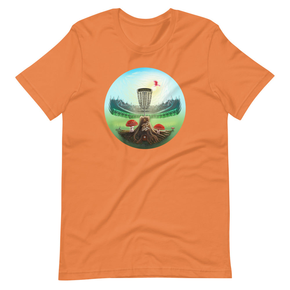 SkeetDesigns | GnomeDriven | Men's Short Sleeve T-Shirt | Home V3 | Disc Golf Apparel