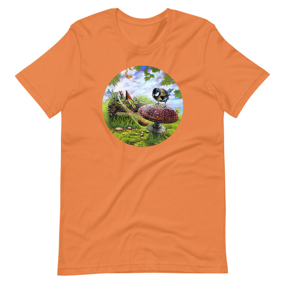 SkeetDesigns | GnomeDriven | Men's Short Sleeve T-Shirt | Blind Flick Run V3 | Disc Golf Apparel