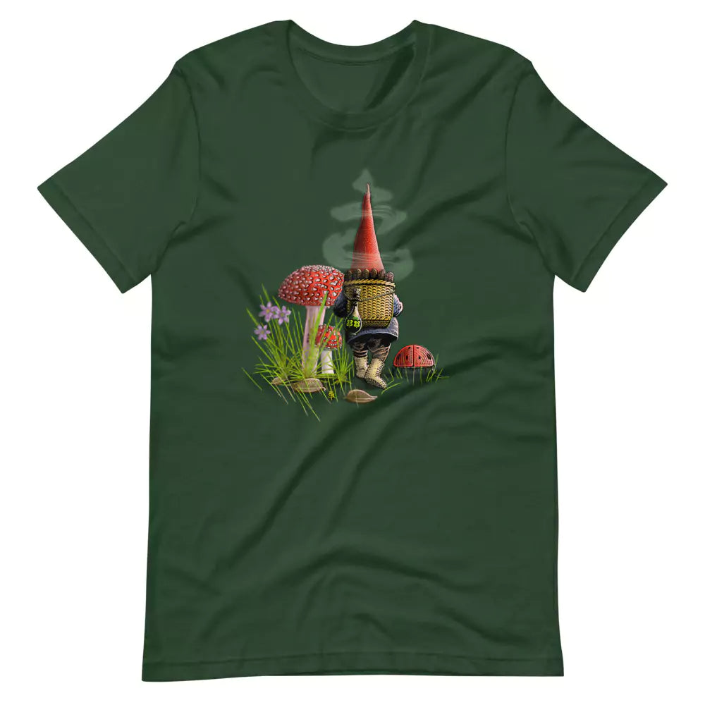 SkeetDesigns | GnomeDriven | Men's Short Sleeve T-Shirt | The Road Ahead V3 | Disc Golf Apparel