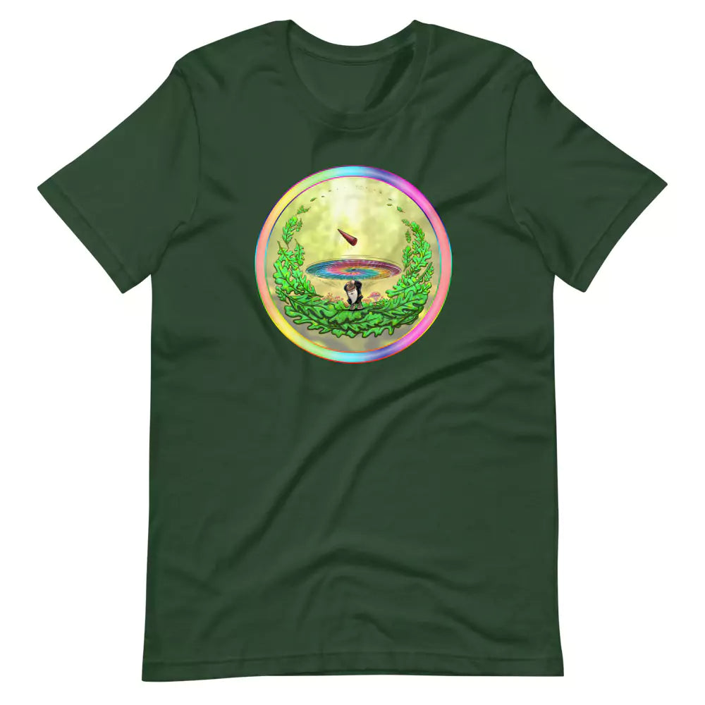 SkeetDesigns | GnomeDriven | Men's Short Sleeve T-Shirt | Close Call V3 | Disc Golf Apparel