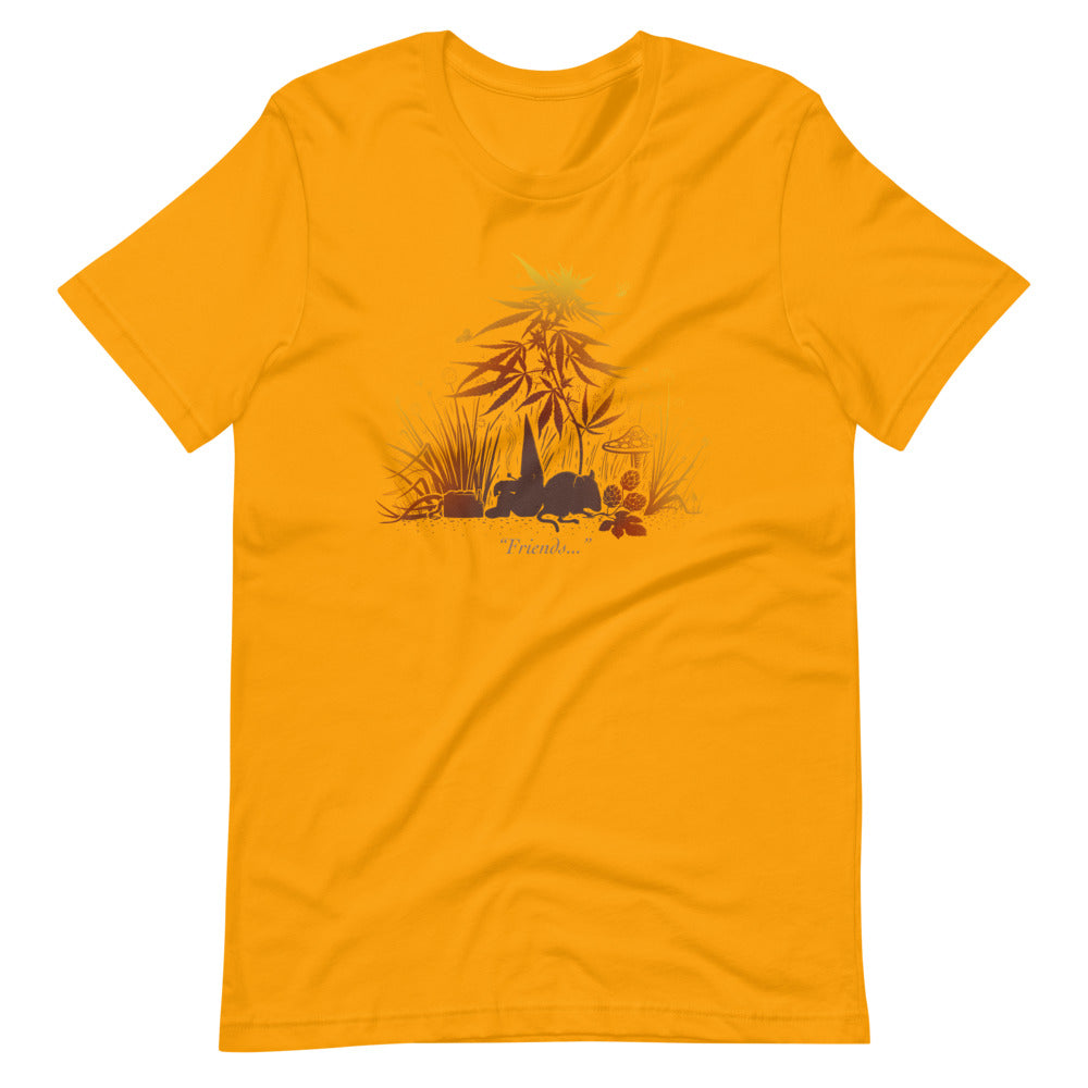 SkeetDesigns | GnomeDriven | Men's Short Sleeve T-Shirt | Missed Friends V3 | Disc Golf Apparel