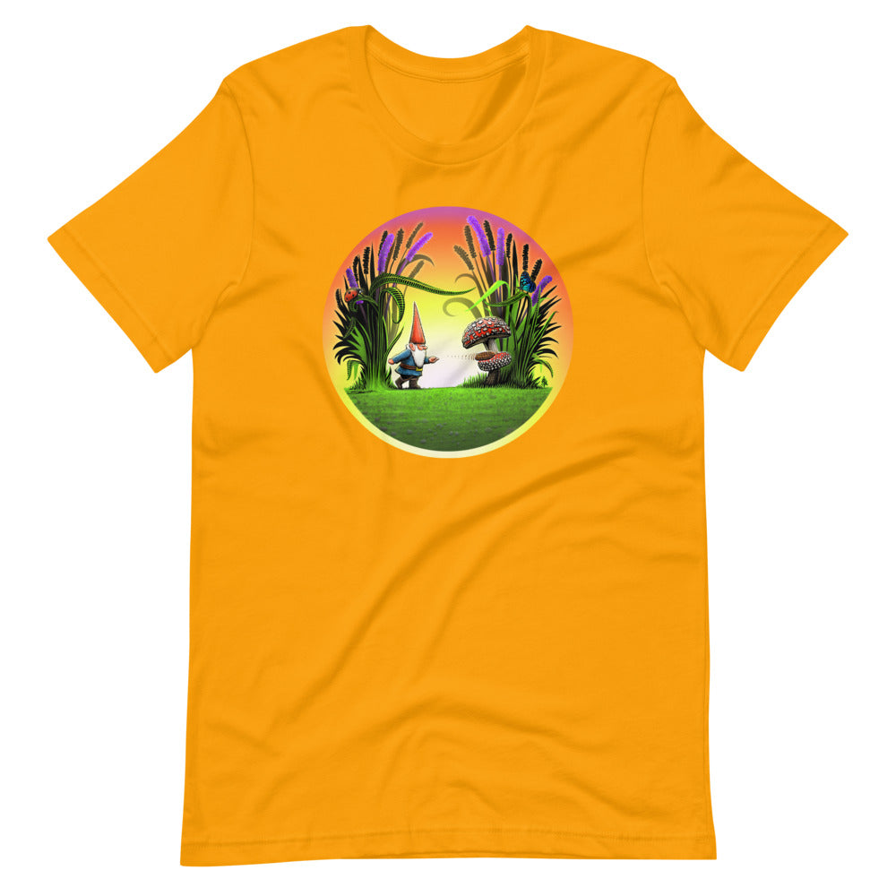SkeetDesigns | GnomeDriven | Men's Short Sleeve T-Shirt | Drop In Putt V3 | Disc Golf Apparel