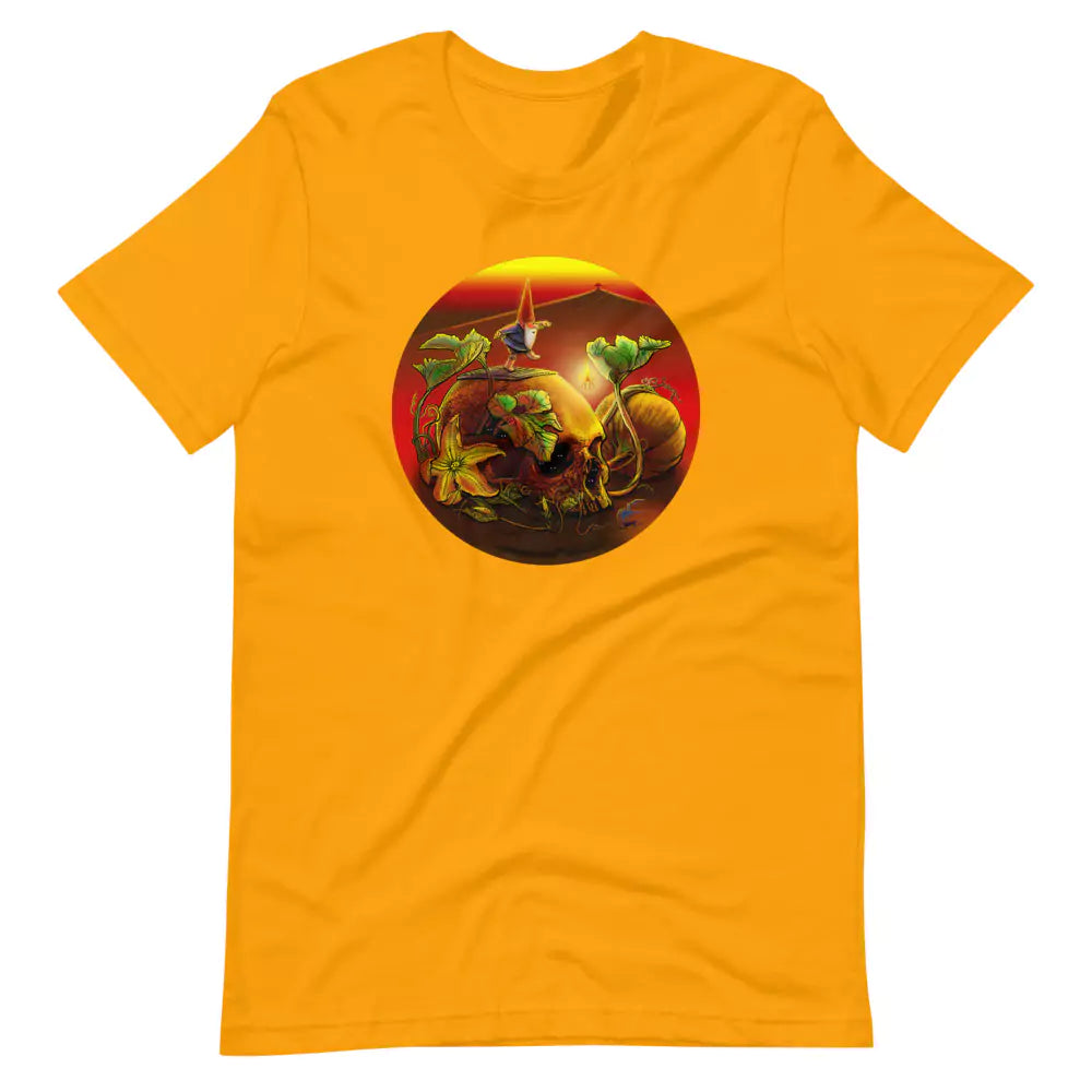 SkeetDesigns | GnomeDriven | Men's Short Sleeve T-Shirt | Halloween V3 | Disc Golf Apparel