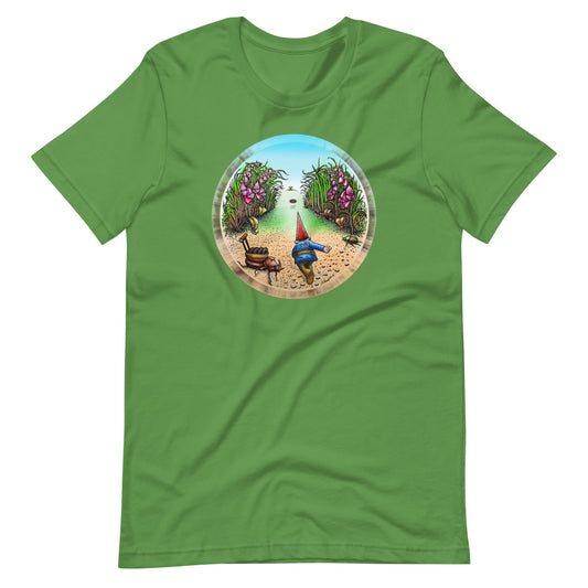 SkeetDesigns | GnomeDriven | Men's Short Sleeve T-Shirt | Behind The Drive V3 | Disc Golf Apparel