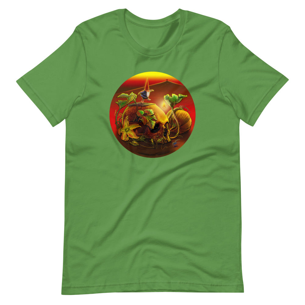 SkeetDesigns | GnomeDriven | Men's Short Sleeve T-Shirt | Halloween V3 | Disc Golf Apparel