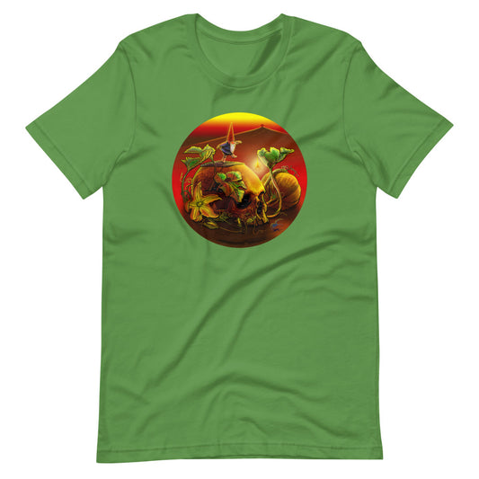 SkeetDesigns | GnomeDriven | Men's Short Sleeve T-Shirt | Halloween V3 | Disc Golf Apparel