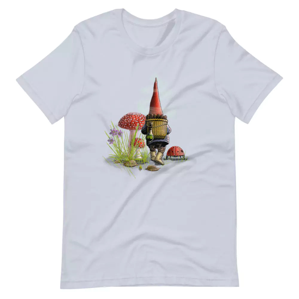 SkeetDesigns | GnomeDriven | Men's Short Sleeve T-Shirt | The Road Ahead V3 | Disc Golf Apparel