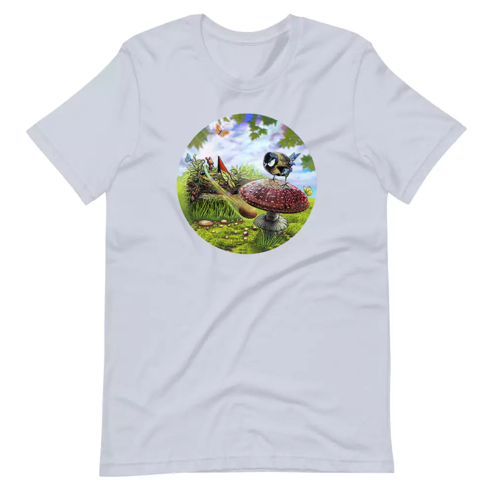 SkeetDesigns | GnomeDriven | Men's Short Sleeve T-Shirt | Blind Flick Run V3 | Disc Golf Apparel