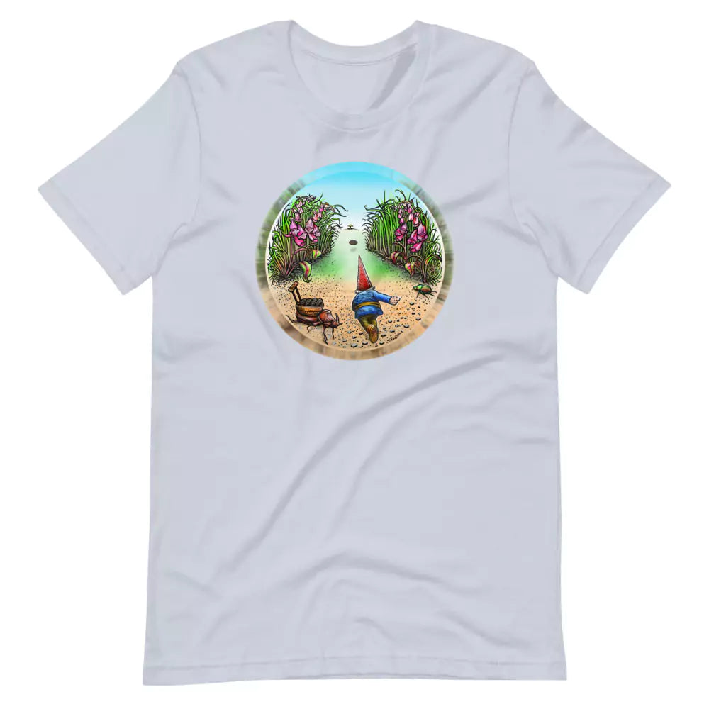 SkeetDesigns | GnomeDriven | Men's Short Sleeve T-Shirt | Behind The Drive V3 | Disc Golf Apparel