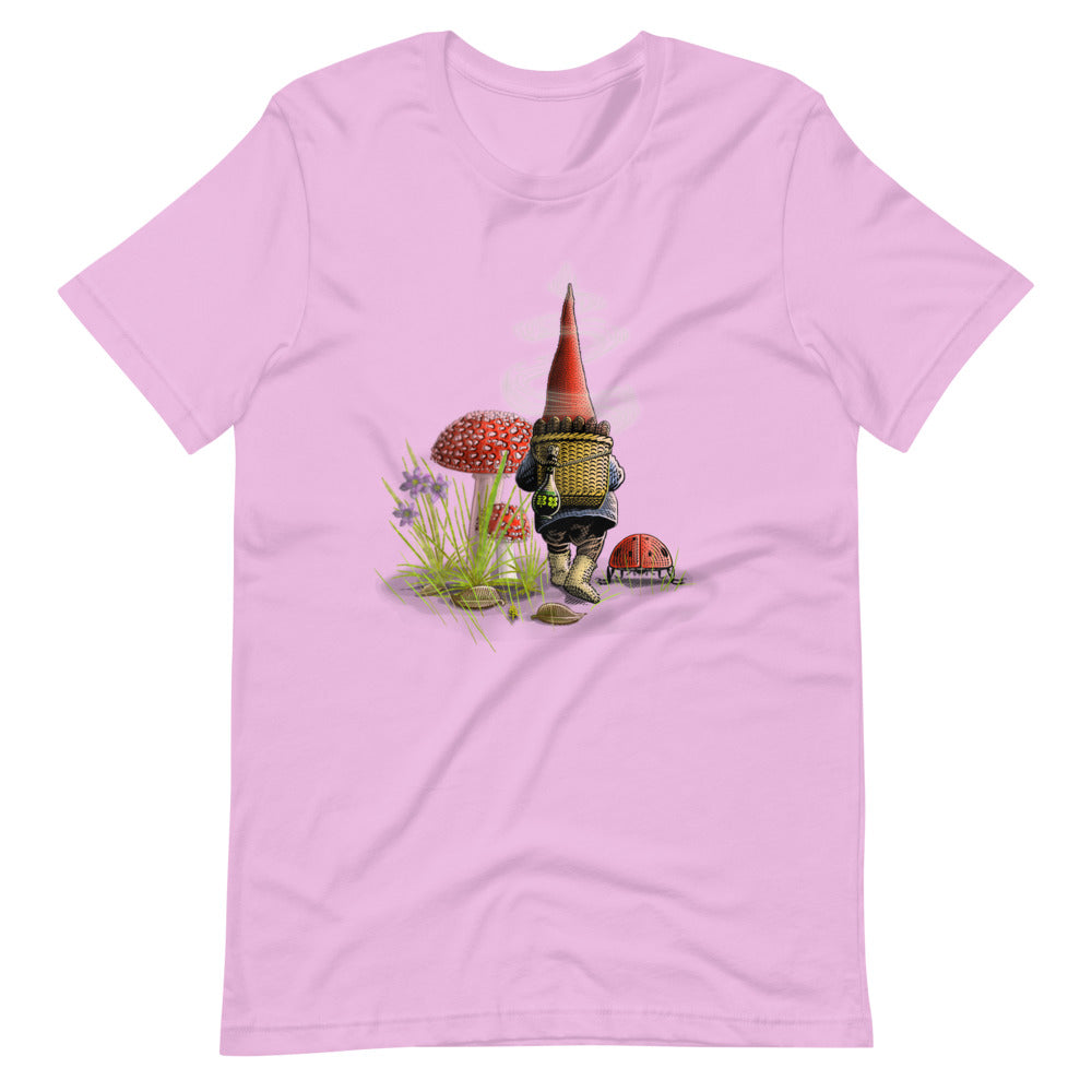 SkeetDesigns | GnomeDriven | Men's Short Sleeve T-Shirt | The Road Ahead V3 | Disc Golf Apparel