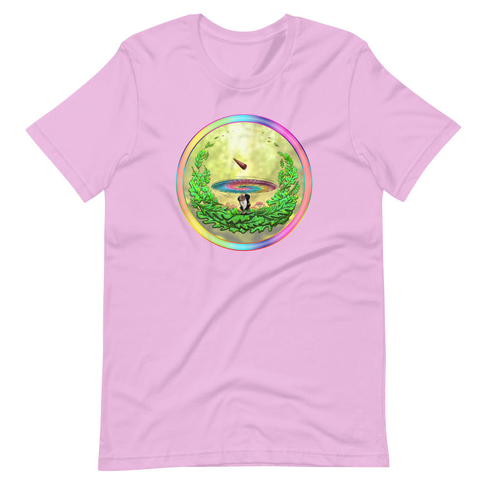 SkeetDesigns | GnomeDriven | Men's Short Sleeve T-Shirt | Close Call V3 | Disc Golf Apparel