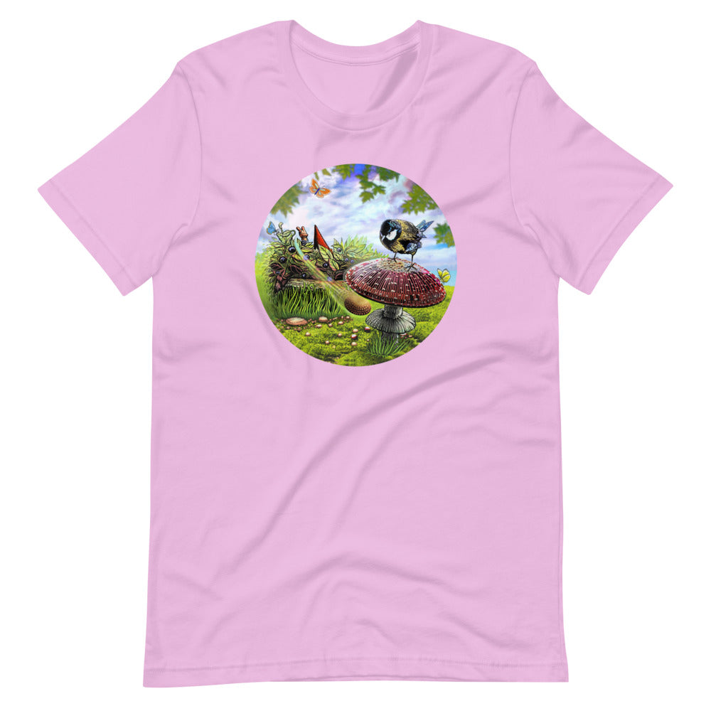 SkeetDesigns | GnomeDriven | Men's Short Sleeve T-Shirt | Blind Flick Run V3 | Disc Golf Apparel