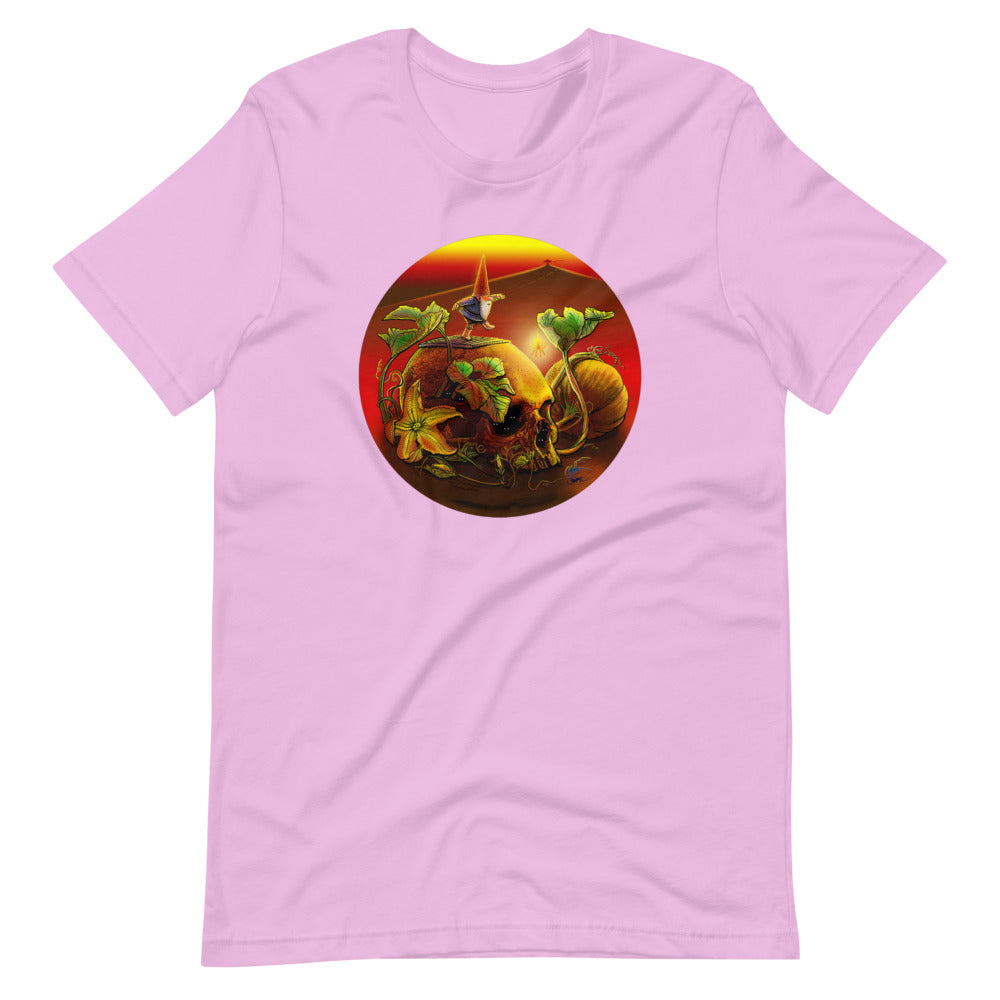 SkeetDesigns | GnomeDriven | Men's Short Sleeve T-Shirt | Halloween V3 | Disc Golf Apparel