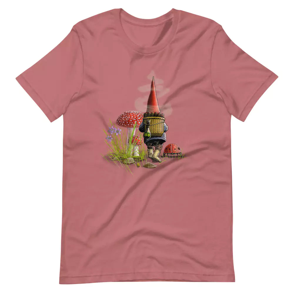 SkeetDesigns | GnomeDriven | Men's Short Sleeve T-Shirt | The Road Ahead V3 | Disc Golf Apparel