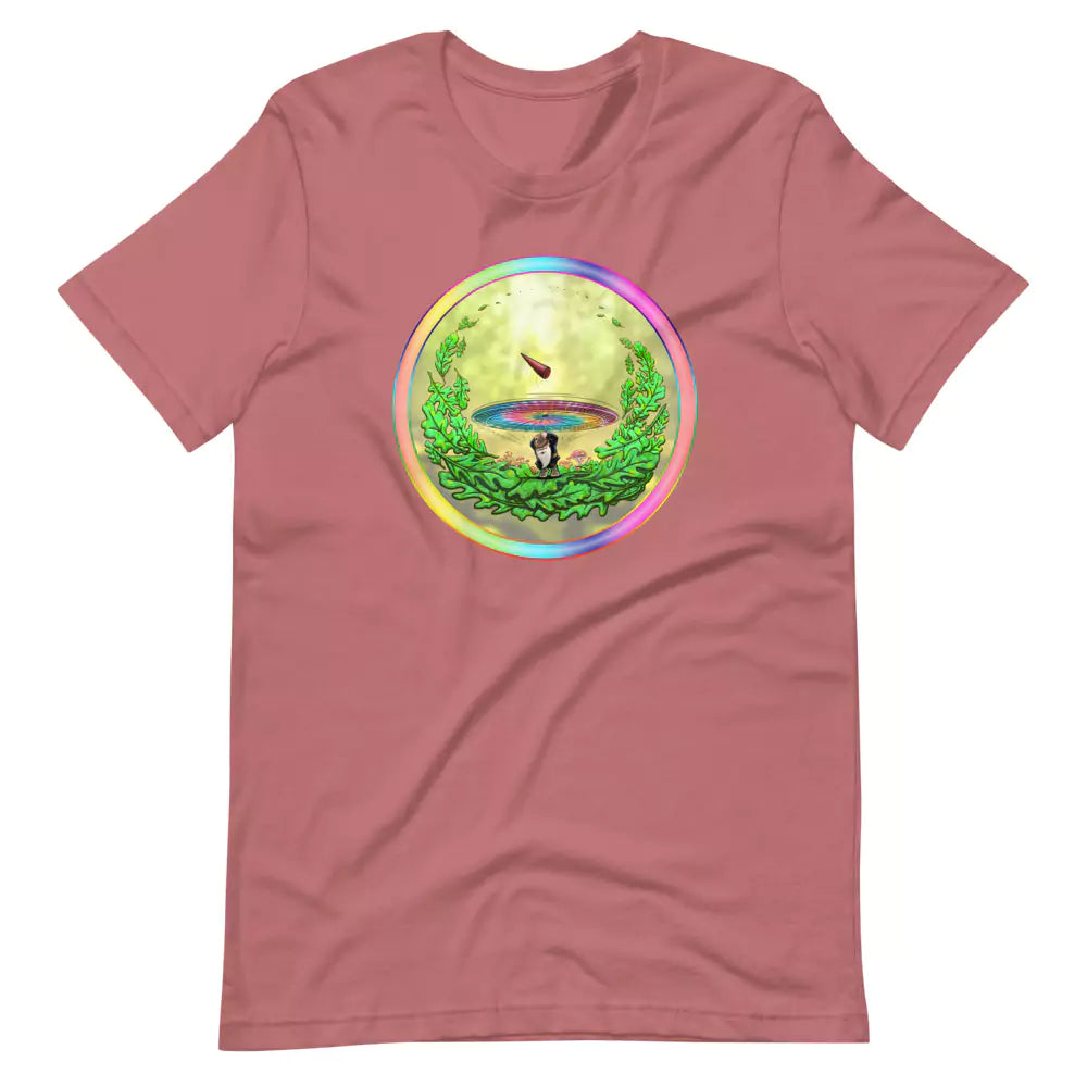 SkeetDesigns | GnomeDriven | Men's Short Sleeve T-Shirt | Close Call V3 | Disc Golf Apparel