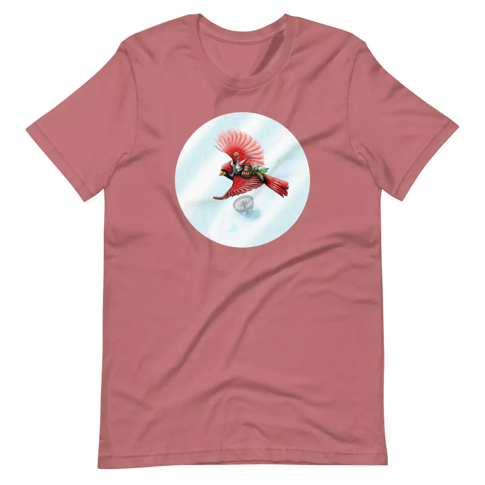 SkeetDesigns | GnomeDriven | Men's Short Sleeve T-Shirt | Cardinal V3 | Disc Golf Apparel
