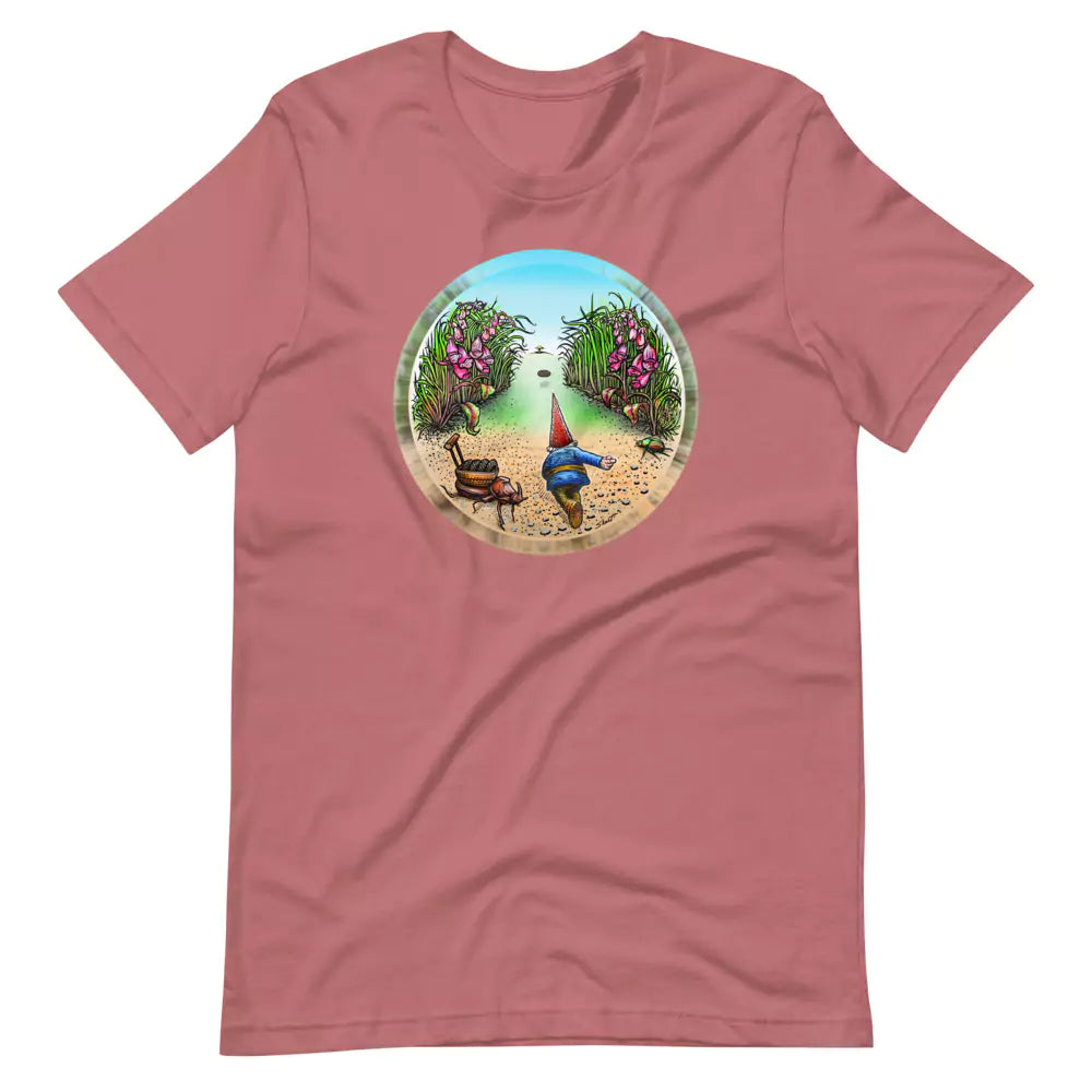 SkeetDesigns | GnomeDriven | Men's Short Sleeve T-Shirt | Behind The Drive V3 | Disc Golf Apparel