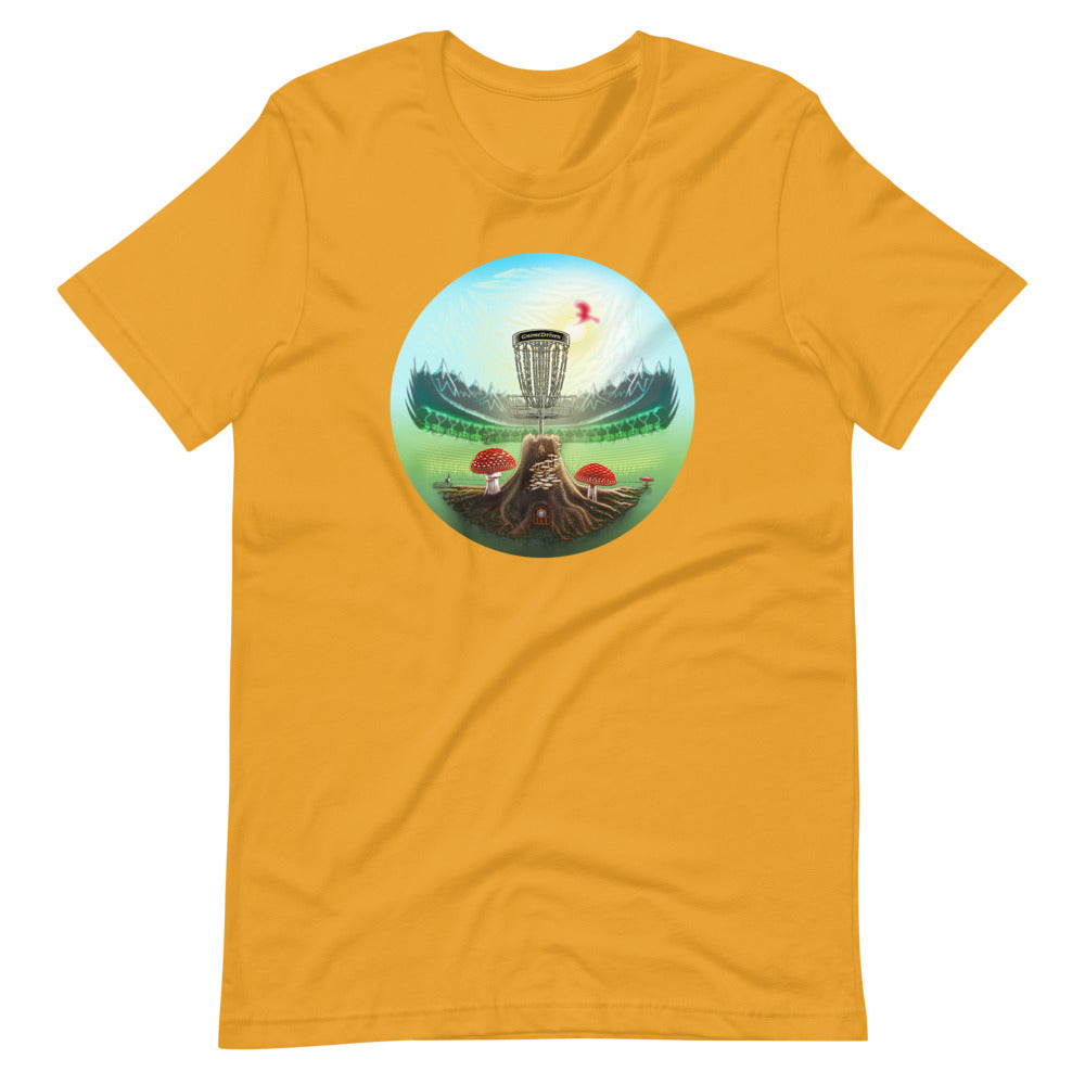 SkeetDesigns | GnomeDriven | Men's Short Sleeve T-Shirt | Home V3 | Disc Golf Apparel