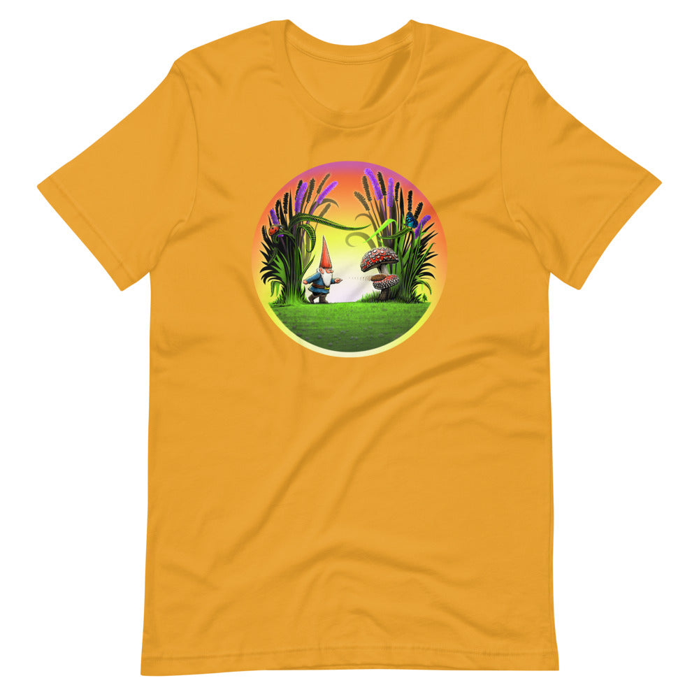 SkeetDesigns | GnomeDriven | Men's Short Sleeve T-Shirt | Drop In Putt V3 | Disc Golf Apparel