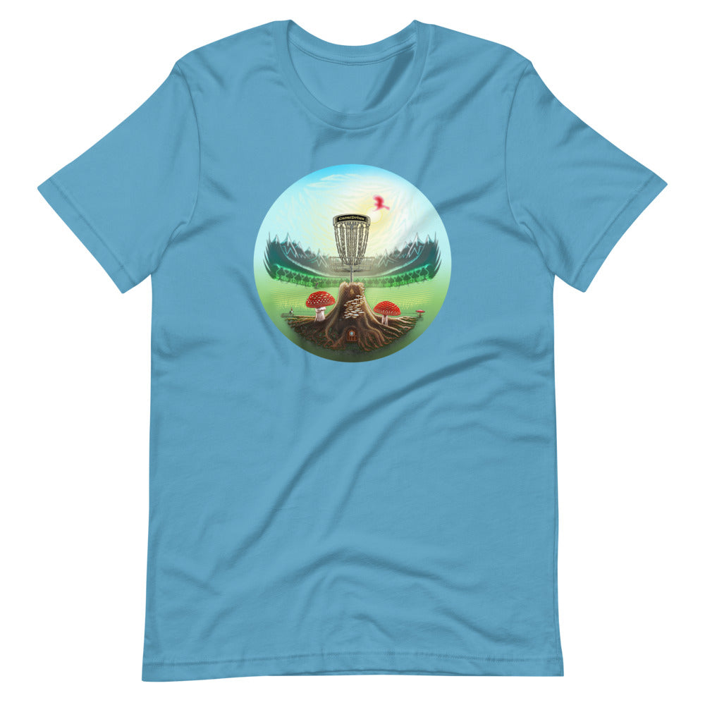 SkeetDesigns | GnomeDriven | Men's Short Sleeve T-Shirt | Home V3 | Disc Golf Apparel
