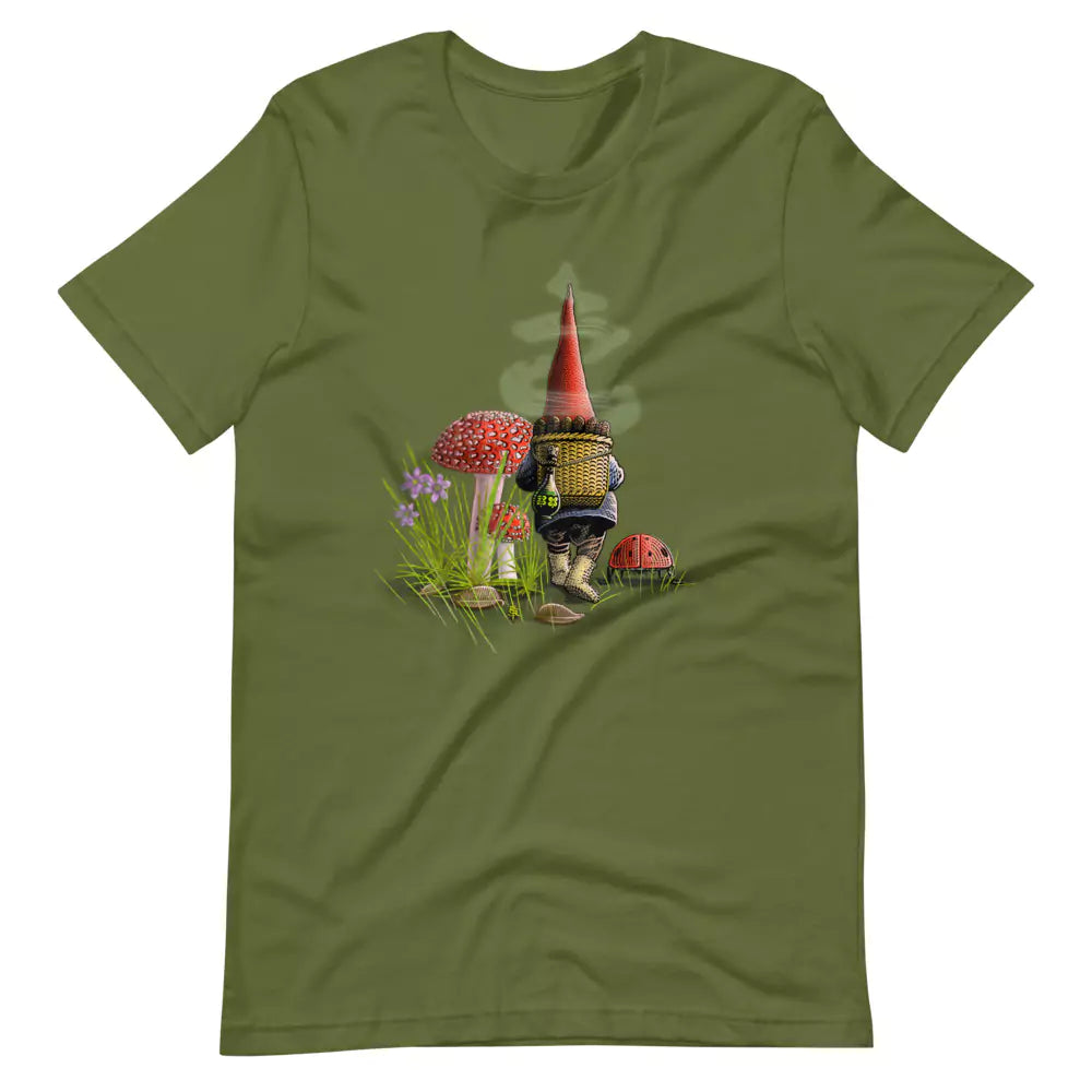 SkeetDesigns | GnomeDriven | Men's Short Sleeve T-Shirt | The Road Ahead V3 | Disc Golf Apparel