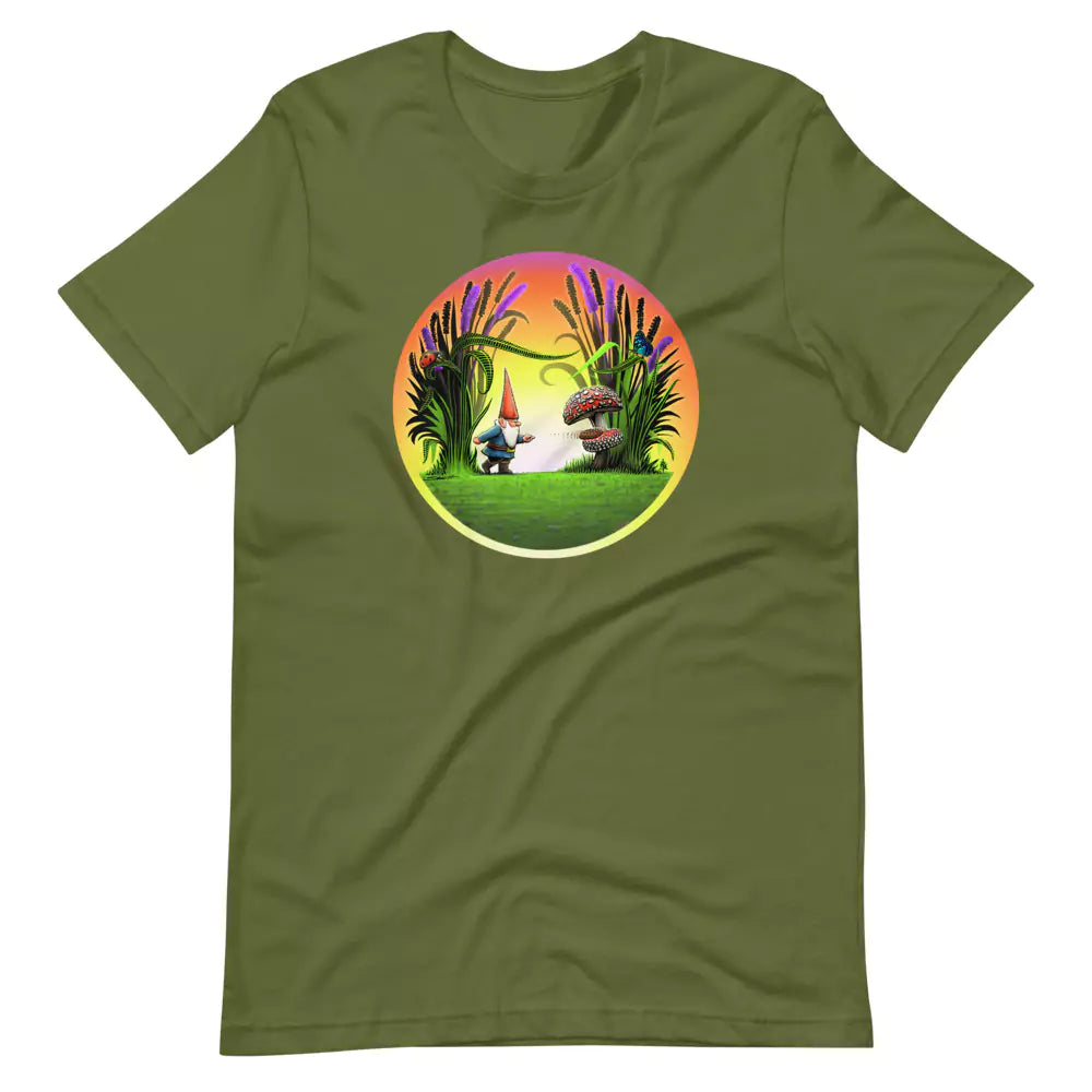 SkeetDesigns | GnomeDriven | Men's Short Sleeve T-Shirt | Drop In Putt V3 | Disc Golf Apparel