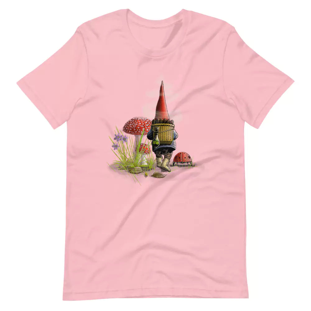 SkeetDesigns | GnomeDriven | Men's Short Sleeve T-Shirt | The Road Ahead V3 | Disc Golf Apparel