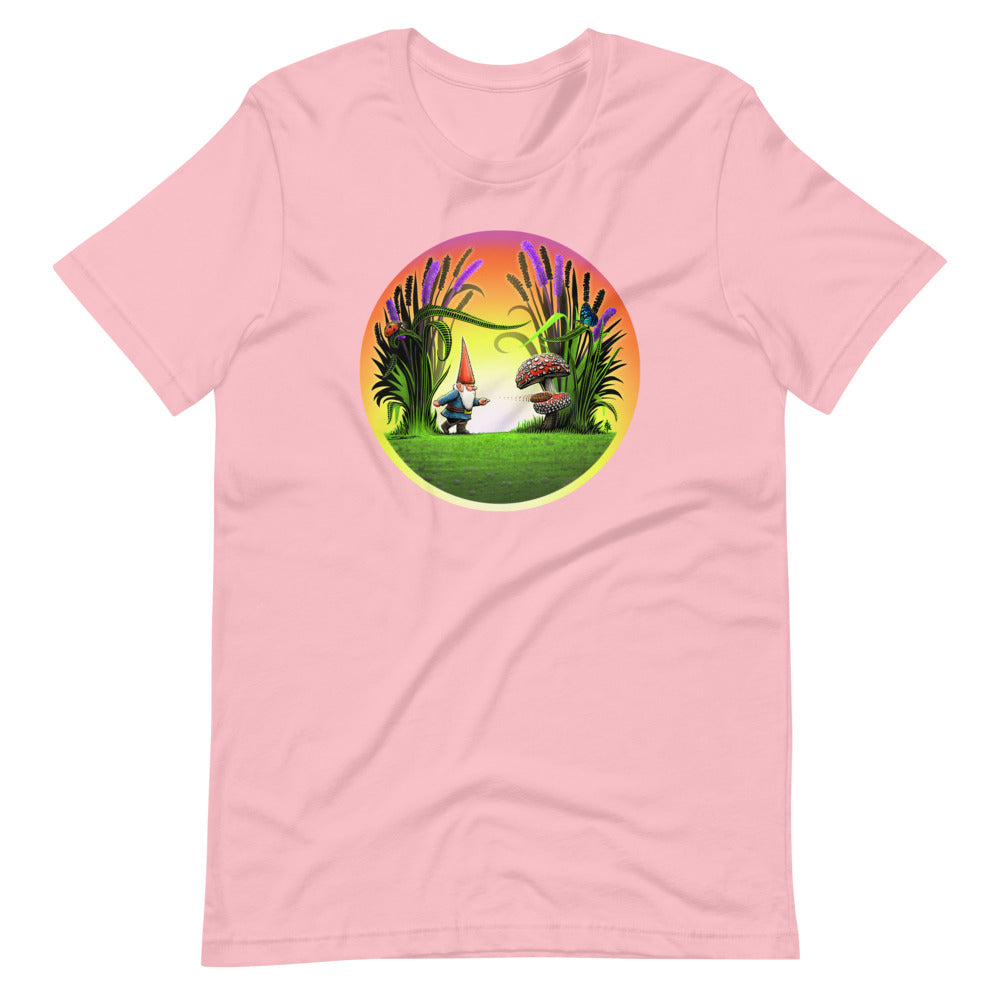 SkeetDesigns | GnomeDriven | Men's Short Sleeve T-Shirt | Drop In Putt V3 | Disc Golf Apparel