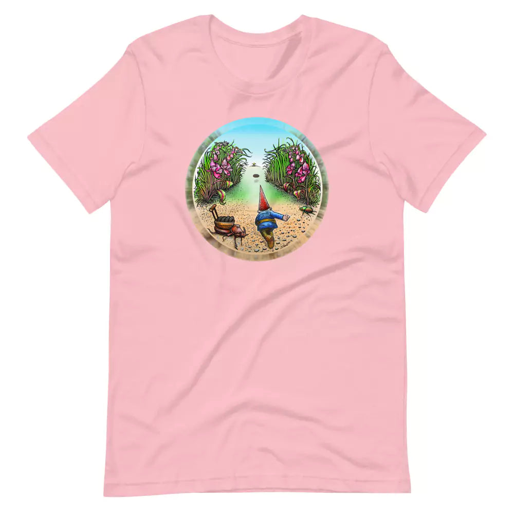 SkeetDesigns | GnomeDriven | Men's Short Sleeve T-Shirt | Behind The Drive V3 | Disc Golf Apparel