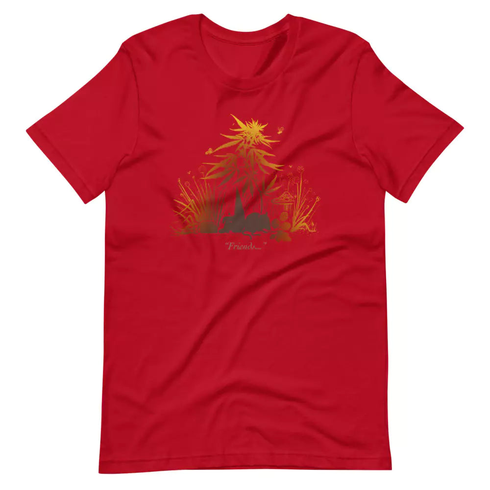 SkeetDesigns | GnomeDriven | Men's Short Sleeve T-Shirt | Missed Friends V3 | Disc Golf Apparel