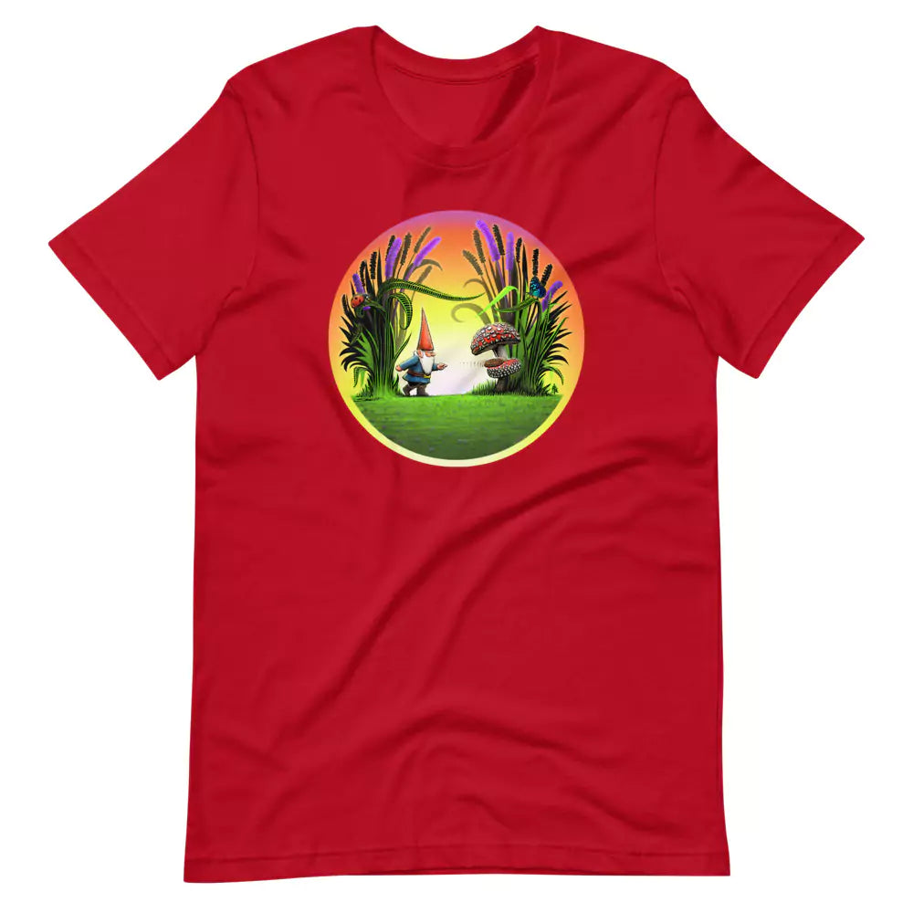 SkeetDesigns | GnomeDriven | Men's Short Sleeve T-Shirt | Drop In Putt V3 | Disc Golf Apparel