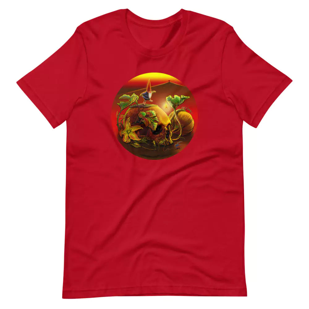 SkeetDesigns | GnomeDriven | Men's Short Sleeve T-Shirt | Halloween V3 | Disc Golf Apparel