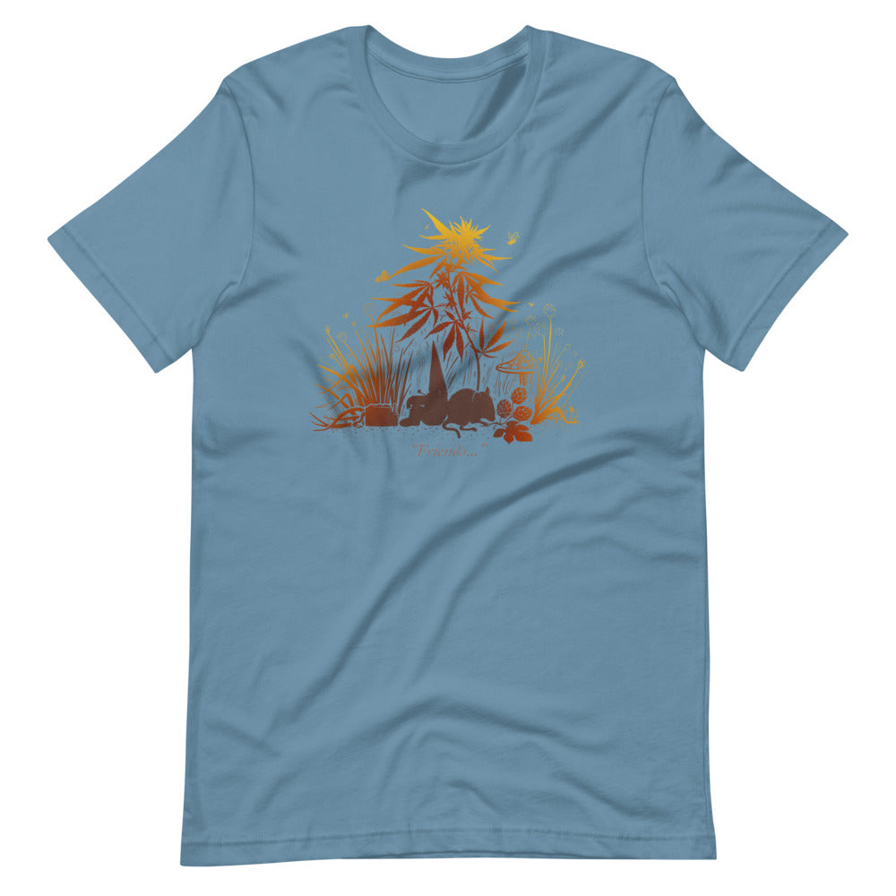 SkeetDesigns | GnomeDriven | Men's Short Sleeve T-Shirt | Missed Friends V3 | Disc Golf Apparel