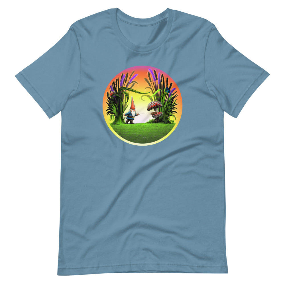 SkeetDesigns | GnomeDriven | Men's Short Sleeve T-Shirt | Drop In Putt V3 | Disc Golf Apparel